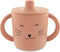 Trixie Tuitbeker - Mrs. Cat - Drinkbeker voor Baby - Antilek Beker - Voor baby's vanaf 4 maanden - van Siliconen - Geschikt voor de Vaatwasser