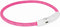 Trixie Usb Flash Lichtgevende Band Ø 7 Mm Roze - Hondenveiligheidslampje - Xs-S