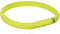 Trixie USB Flash Light Band - M / L - Groen - 18 mm Breed