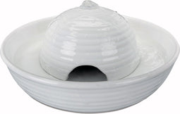 Trixie Vital Flow - Mini Keramische Drinkfontein - Wit - 800 ML