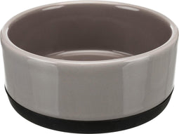 Trixie Voer/Waterbak Keramiek Grijs - Hondenvoerbak - Ø12 cm