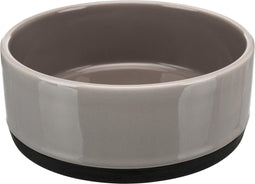 Trixie Voer/Waterbak Keramiek Grijs - Hondenvoerbak - Ø16 cm