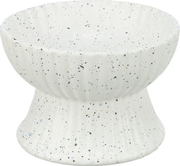 Trixie Voerbak / Drinkbak Kat Verhoogd Keramiek Wit