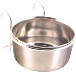 Trixie voerbak met houder om op te hangen rvs - 300 ML 9 CM