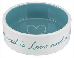 Trixie voerbak pets home petrol 12 cm