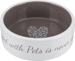 Trixie voerbak pets home taupe 16 cm