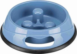 Trixie voerbak slow feed kunststof anti-slip assorti 23 cm 900 ml