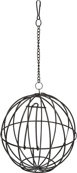 Trixie voerbal metaal zwart