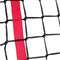 Trizand Voetbaltrainer 120 x 120 cm met stabiel ijzeren frame & vizier
