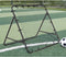 Trizand Voetbaltrainer 120 x 120 cm met stabiel ijzeren frame & vizier