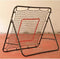 Trizand Voetbaltrainer 120 x 120 cm met stabiel ijzeren frame & vizier