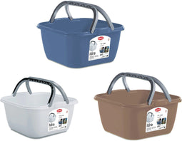 Mand 800350727700 - Vierkant Kunststof - 13 liter - Willekeurige kleur