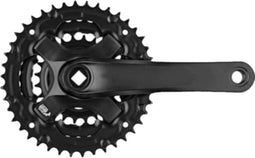 Samox Crankstel Triple 42/32/22t 175 Mm Alu/staal Matzwart
