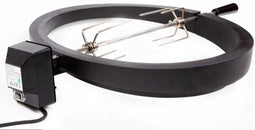 Patton Rotisserie 21" - Elektrisch Draaispit 220V - Verstelbare Vleesvorken - Zwart