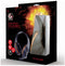 Gembird GHS-05-O - Gaming headset - Draaibare microfoon-arm - Oranje Zwart