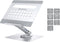 Conceptronic DONN27G - Laptop Standaard - 7-in-1 USB 3.2 Gen 1 Docking Station 360° draaibaar - Zilver