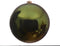 Kerstbal plastic glans diameter 20cm Dennen groen