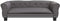 vidaXL - Hondenmand - 95x55x30 - cm - kunstleer - grijs
