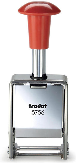 Trodat Numeroteur 5756/M Metaal 5,5mm - 6 banden - roman
