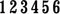 Trodat Numeroteur 5756/M Metaal 5,5mm - 6 banden - roman