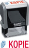 Trodat - Tekststempel Printy 4912 kopie blauw rood