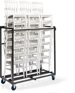 Trolley Crossback/Napoleon/Tiffany, voor max 27 Weddingchairs, 160x83x149cm (LxBxH), T91900