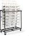 Trolley Crossback/Napoleon/Tiffany, voor max 27 Weddingchairs, 160x83x149cm (LxBxH), T91900
