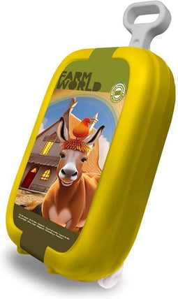 Trolley - MULTIPRINT - 64924 - 7 La Ferme-stempels, 5 potloden, 18 stiften
