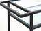 Trolley Zwart - Metaal - 70x42x85cm - Met Wieltjes
