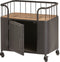 Trolleytafel Iron lady 61 cm - metaal | Meubelplaats