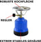 TronicXL Eco Gaskooktoestel, campingkooktoestel, gasfornuis, camping, butaangasbrander (1 kooktoestel + 4 x gas)
