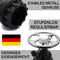 TronicXL Gasfornuis campingkooktoestel, mobiel, draagbaar, kooktoestel, noodkooktoestel 1-vlammige aluminium brander + 2x cartouche gasfles butaanset Gasfornuis met patroon 2x gasfles camping kooktoestel kookset