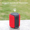 Tronsmart T6 mini red - draagbare bluetooth speaker (15W | 24 uur afspeeltijd | 360 surround sound | IPX6 waterdicht)