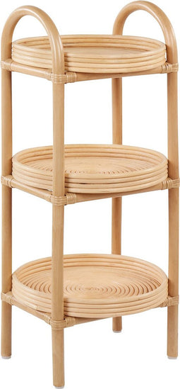 TROOLIE - Bijzettafel - Natuurlijk - Rotan