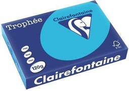 Trophee gekleurd papier A4 120 gram koningsblauw