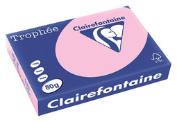 Trophee - Kopieerpapier a4 80gr roze | 5 stuks