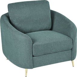 TROSA - Fauteuil - Goud - Polyester