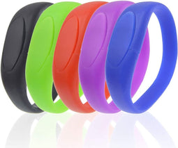 5 stuks USB Flash Drive 2GB Polsbandje = Zachte Siliconen Multicolor - USB 2.0 Memory Stick