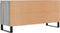 vidaXL - Tv-meubel - 104x35x50 - cm - bewerkt - hout - grijs - sonoma - eikenkleurig