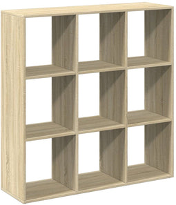 vidaXL - Kamerscherm - / - boekenkast - 102x29x103,5 - cm - hout - sonoma - eikenkleur