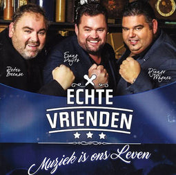 Echte Vrienden - Muziek Is Ons Leven - CD met hits van Peter Beense Frans Duijts en Django Wagner