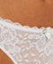 Hunkemöller Maya - String Onderbroek - Bloemenmotief - Off White