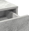 vidaXL - Kaptafel - met - Lade - - - Betonnen - Grijs, - 100x41x140 - cm