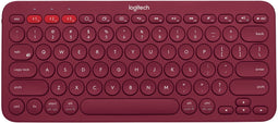 Logitech K380 - Draadloos Bluetooth Toetsenbord - Schakelen tussen 3 apparaten - Rood