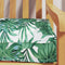 vidaXL - Ligbedkussens - voor - Bank - 2 - stuks - Bladpatroon - 200x40x8 - cm - Oxford - Stof
