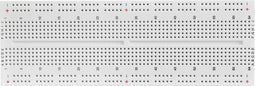 TRU COMPONENTS 0165-40-1-32010 Breadboard Totaal aantal polen 840 (l x b x h) 167.3 x 57.15 x 8.4 mm 1 stuk(s)