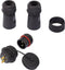 TRU COMPONENTS 1094579 Verbindingskoppeling Stekker, recht, Bus, recht Totaal aantal polen: 2 1 stuk(s)