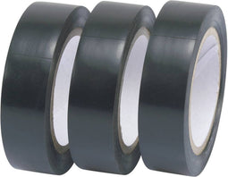 TRU COMPONENTS 1563959 Isolatietape-set Zwart (l x b) 10 m x 15 mm 3 stuk(s)