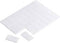 TRU COMPONENTS 1564000 Dubbelzijdige kleefpads Wit (l x b) 25 mm x 13 mm 24 stuk(s)