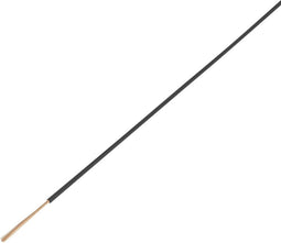 TRU COMPONENTS 1564280 Voertuigsnoer FLRY-B 1 x 0.50 mm² Zwart 50 m
